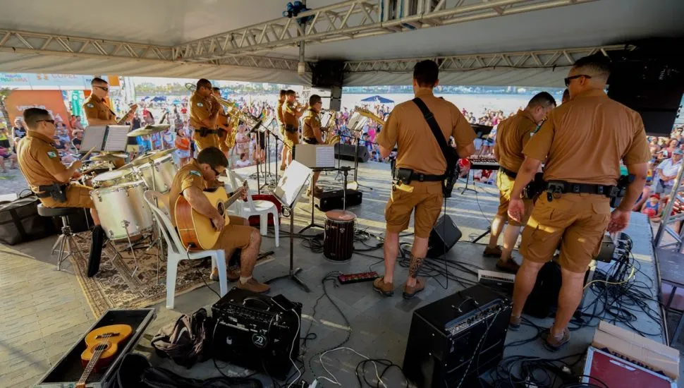 integrantes da banda da polícia militar do paraná