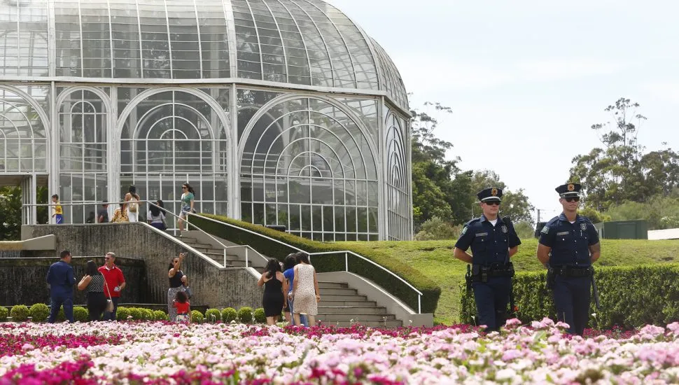 Guardas Municipais no Jardim Botânico