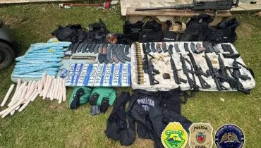 Polícia desarticula quadrilha que tinha arsenal de guerra e evita assalto milionário no PR