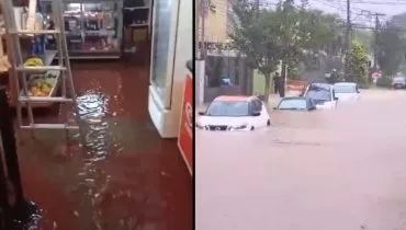 Chuva, medo e prejuízo no Santa Quitéria: moradores culpam obras da prefeitura