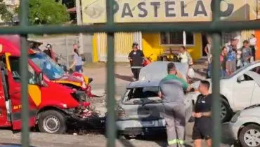 Colisão grave deixa rastro de caos em Avenida da Grande Curitiba