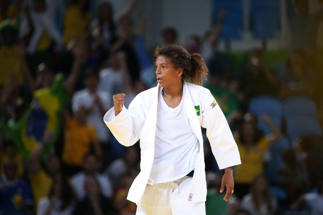 Rafaela Silva, uma brasileira de ouro. Foto: Roberto Castro/Brasil2016