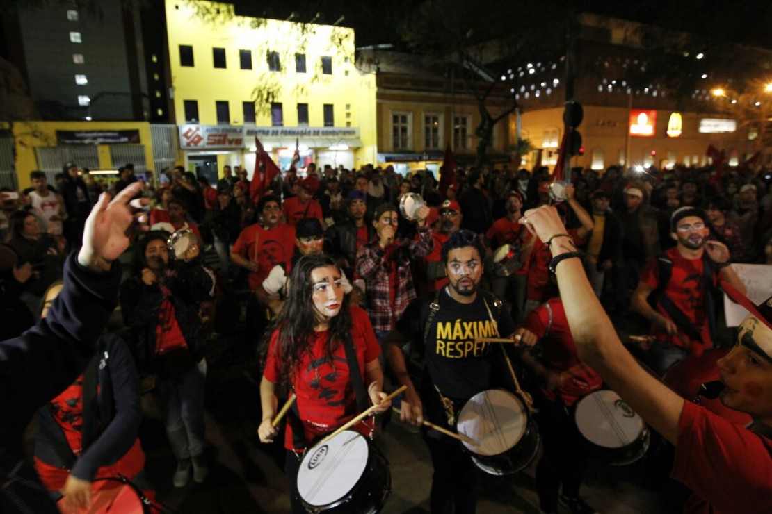 Protesto 'Fora Temer'.