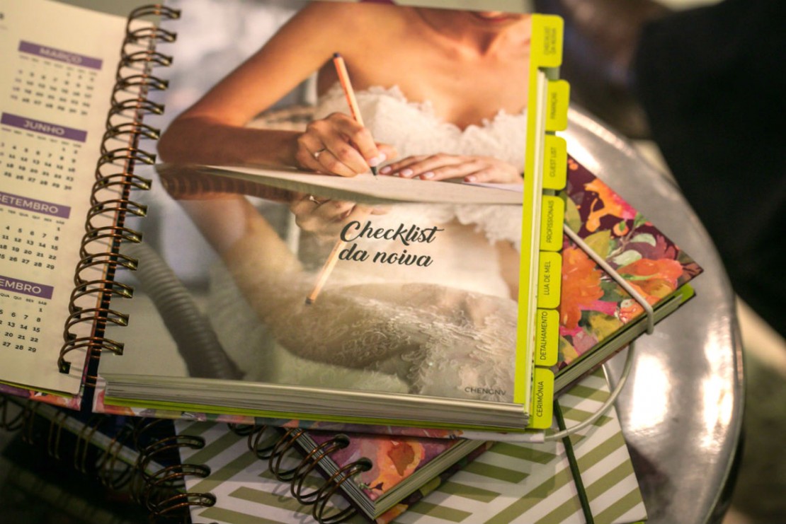 Os noivos podem se organizar através do pinbook (Foto: Divulgação).