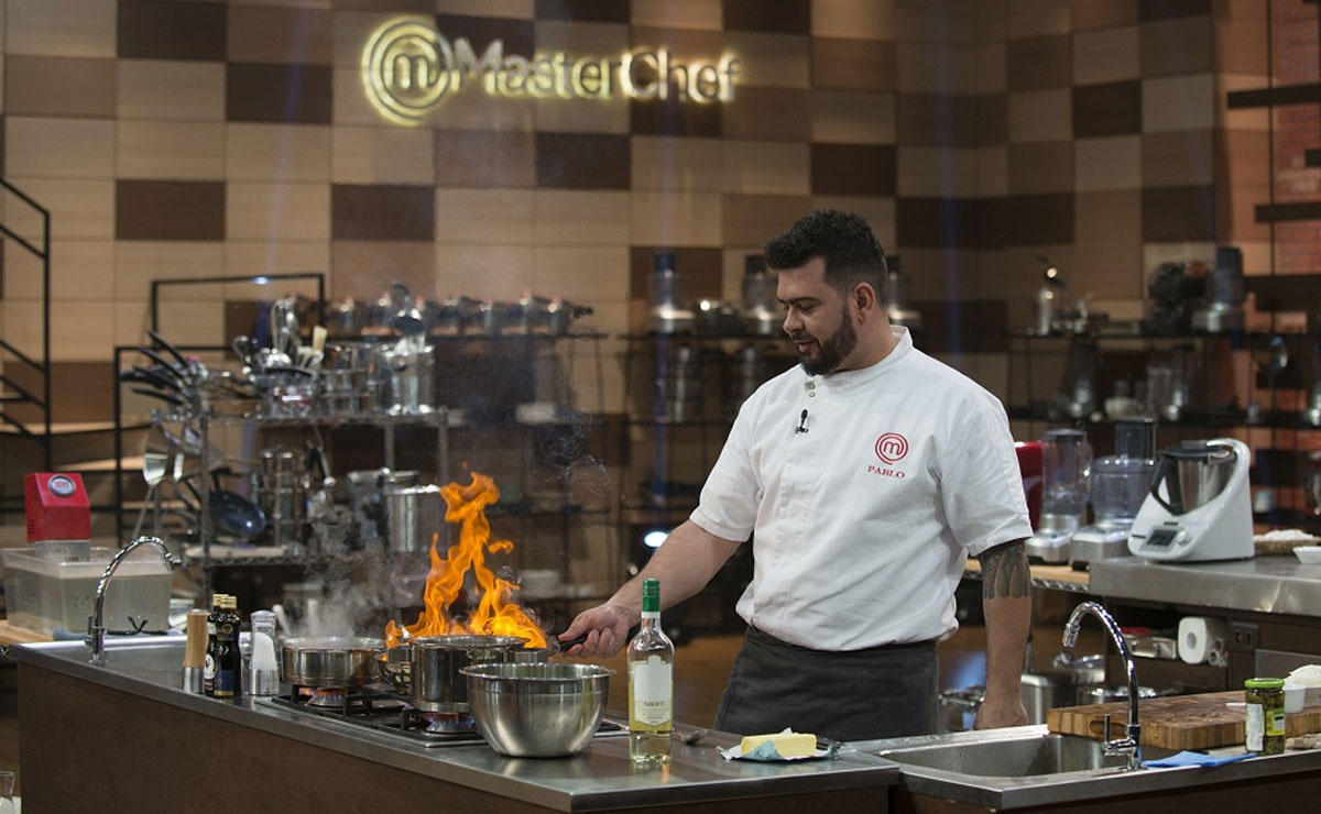 Pablo foi consagrado o campeão da edição profissionais do MasterChef. Foto: Divulgação/Band.