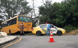 Idoso não resistiu após ser atropelado pelo ônibus. Foto: Colaboração/Rede News.