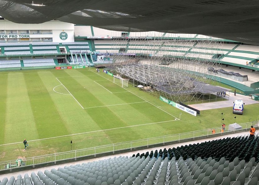 Palco Para Show De Paul Mccartney Já Começou A Ser Montado