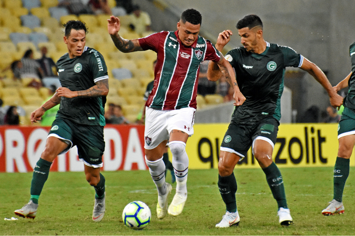Mesmo com um jogo a menos, Goiás vem sendo a surpresa do Brasileirão. Foto: Mailson Santana/Fluminense