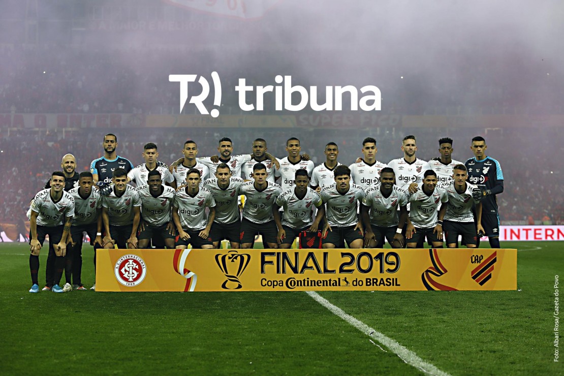 Athletico disputou a final da Copa do Brasil 2019 contra o Internacional, em Porto Alegre. Foto: Albari Rosa/Gazeta do Povo