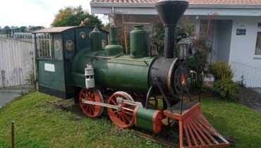 Mariazinha tem 4,5 metros, quase a metade da locomotiva original da Baldwin.