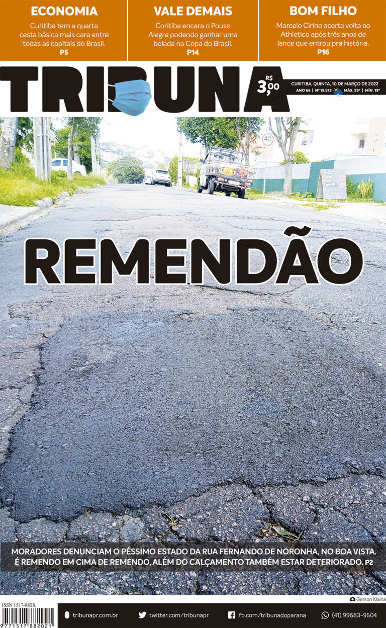 Capa do dia – 10/03/22