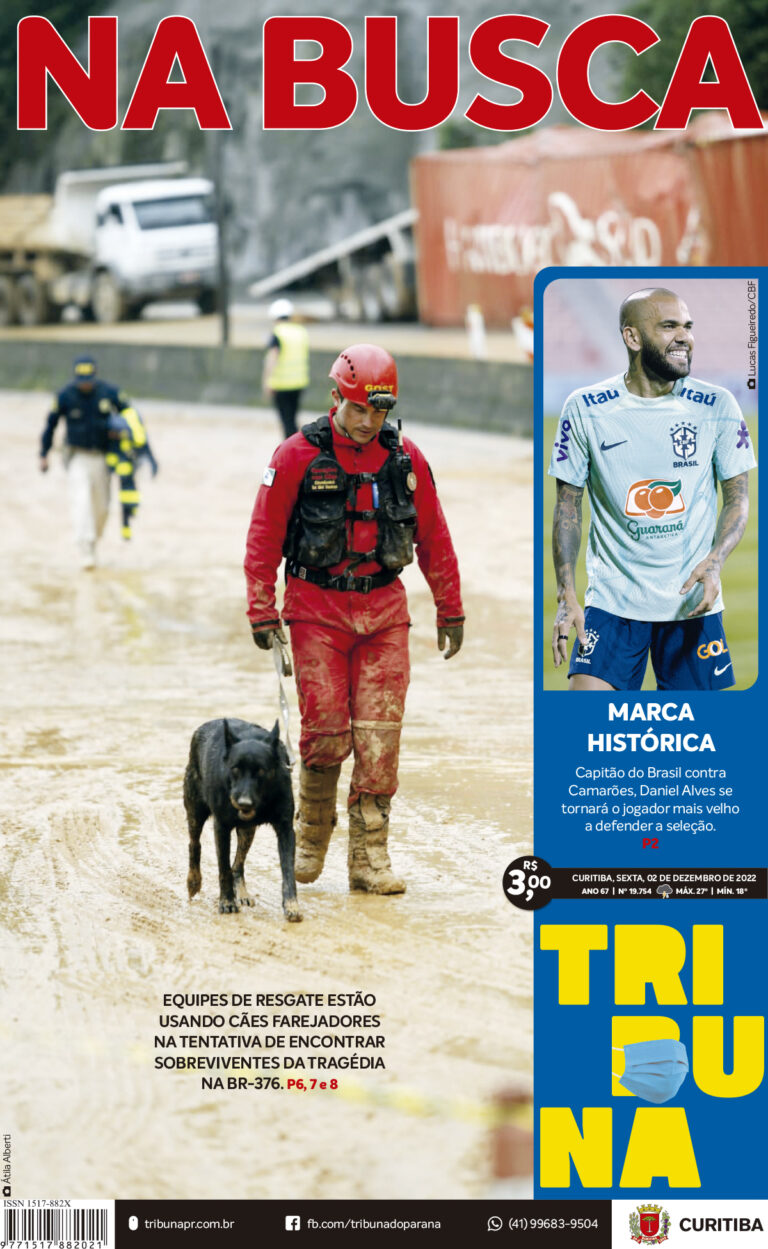 Capa do dia 02/12/22