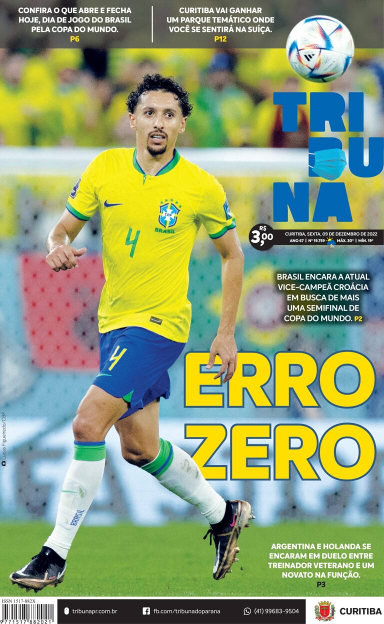 Capa do dia 09/12/22