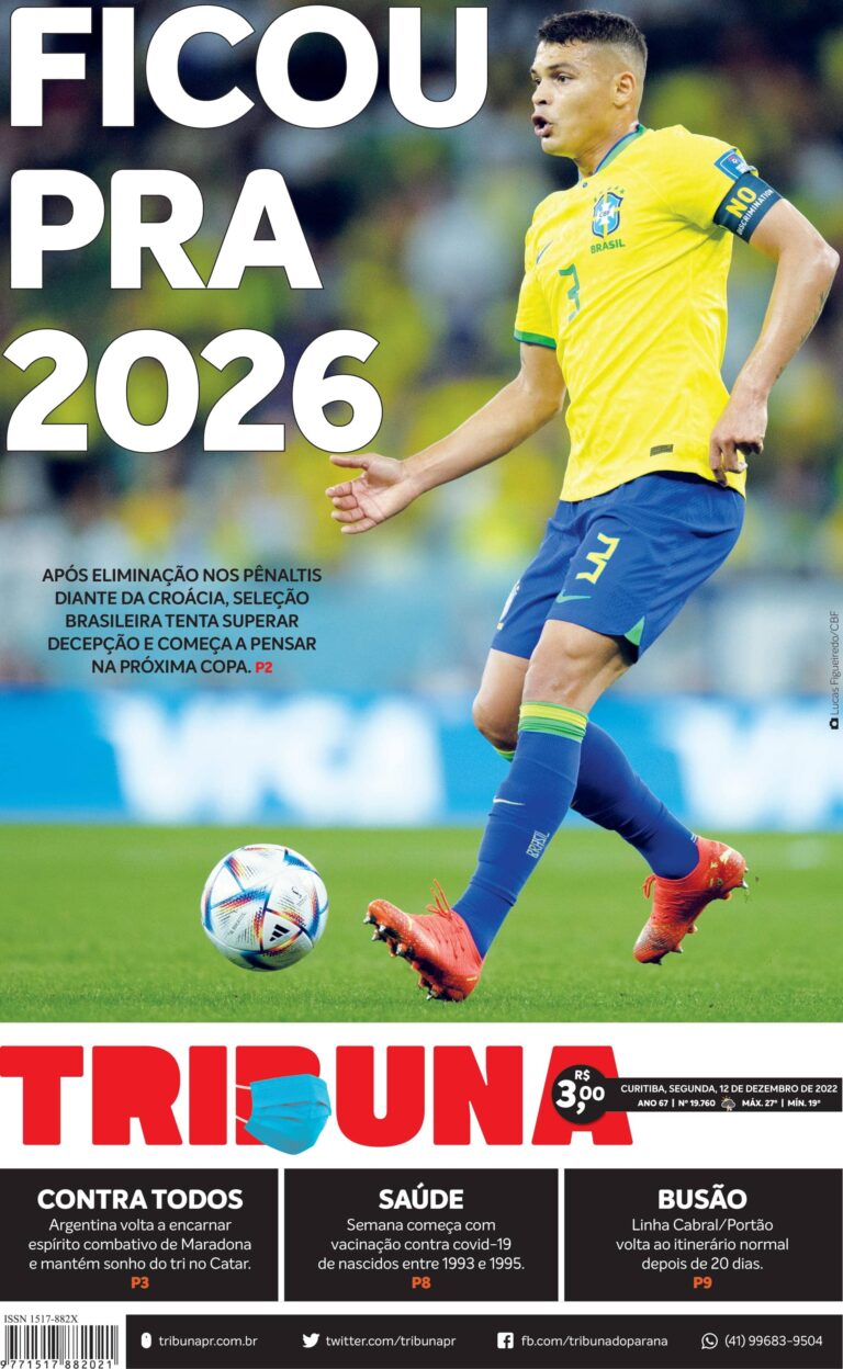 Capa do dia 12/12/22