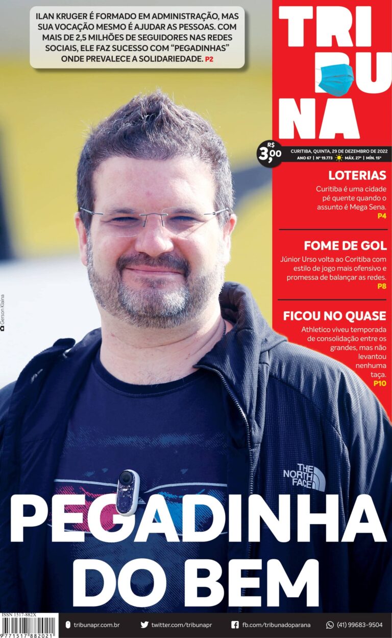 Capa do dia 29/12/22