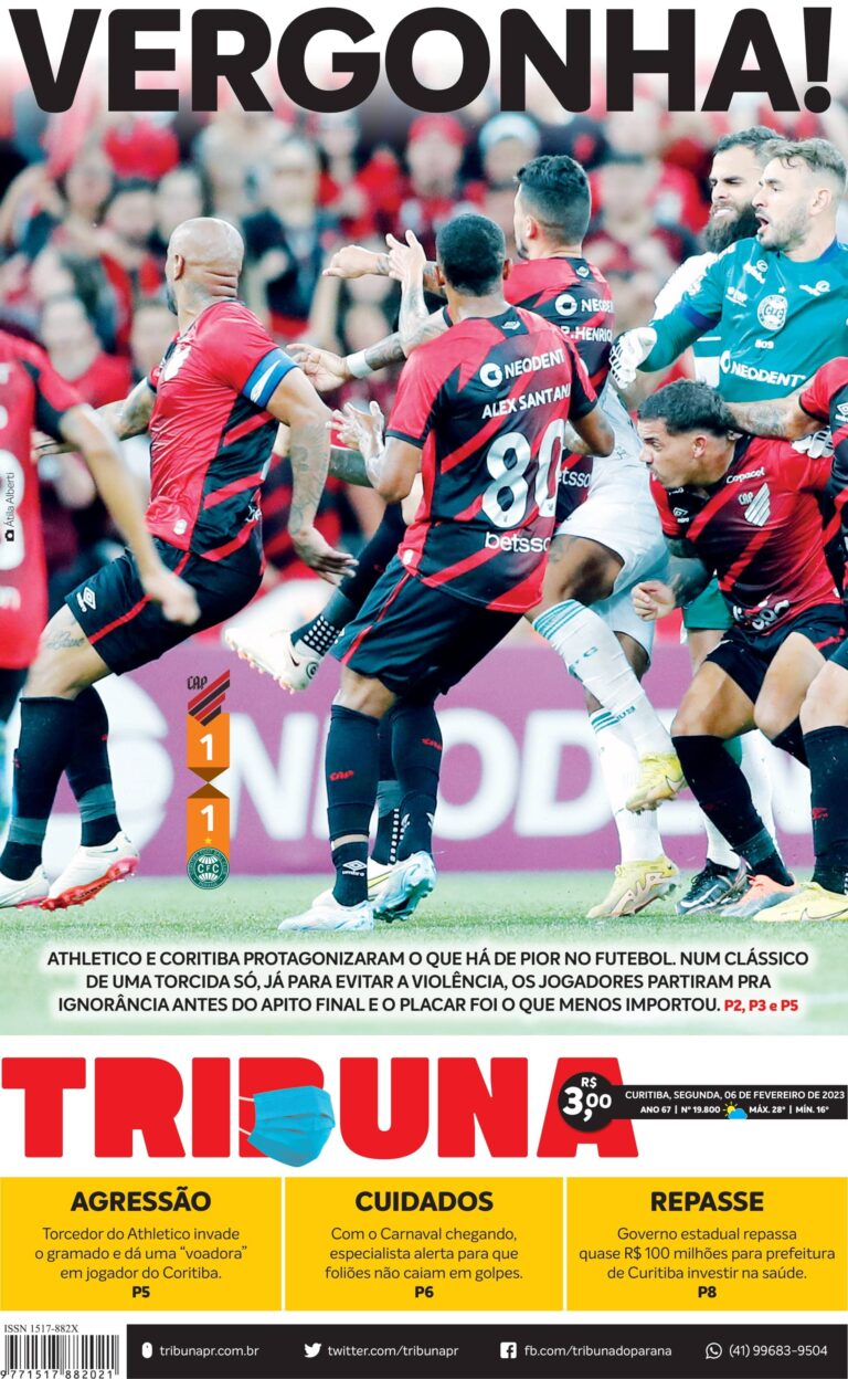 Capa do dia 06/02/23