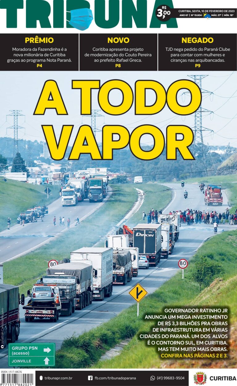 Capa do dia 10/02/23