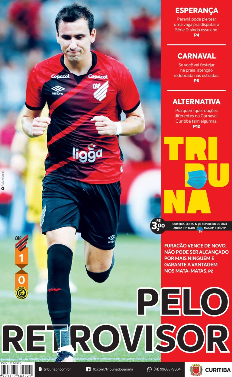 Capa do dia 17/02/23