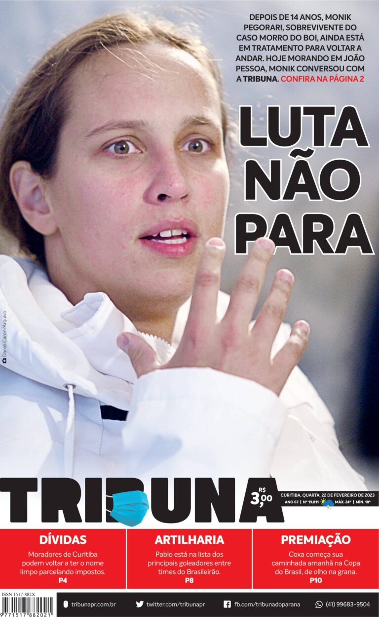 Capa do dia 22/02/23