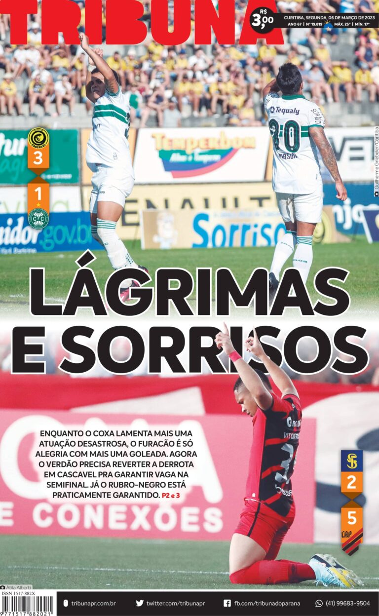 Capa do dia 06/03/23