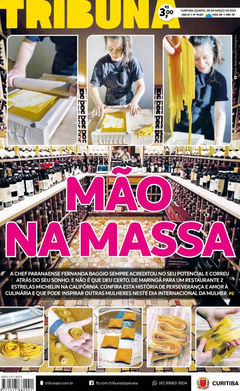 Capa do dia 08/03/23