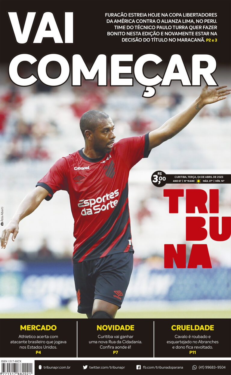 Capa do dia 04/04/23