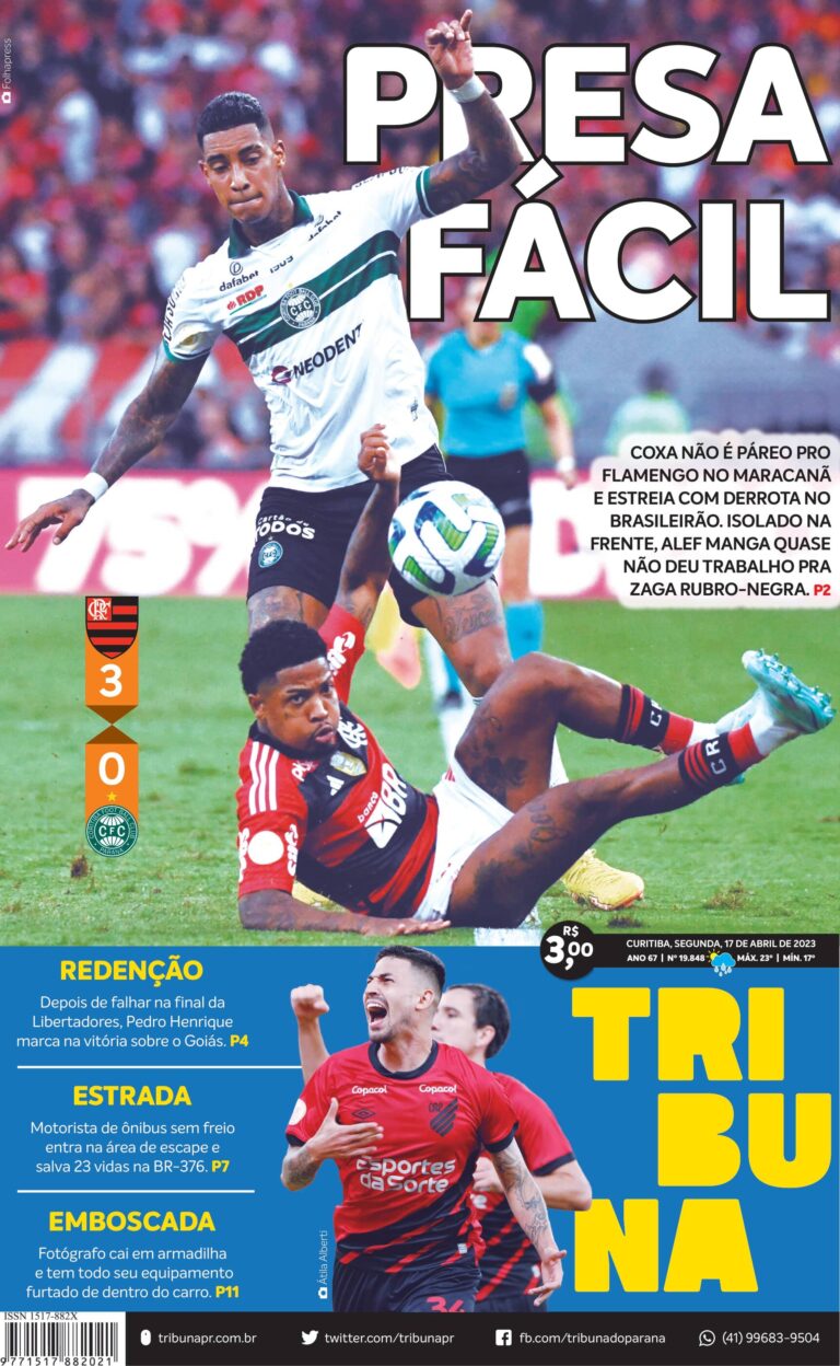 Capa do dia 15/04/23