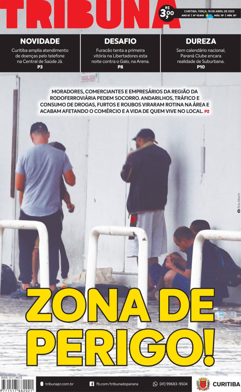 Capa do dia 18/04/23