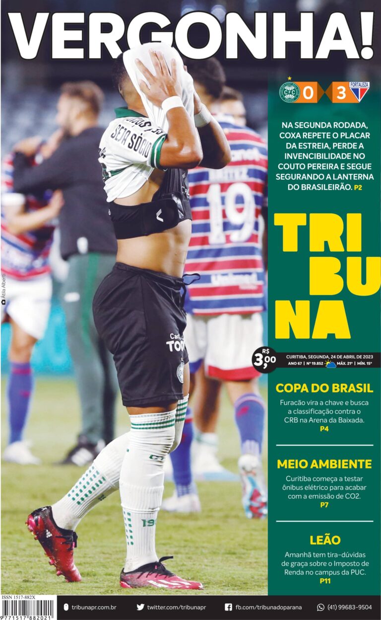 Capa do dia 24/04/23