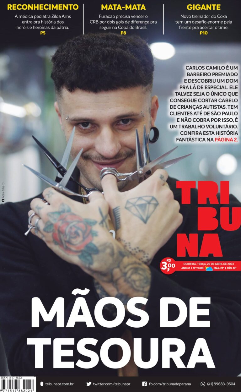 Capa do dia 25/04/23