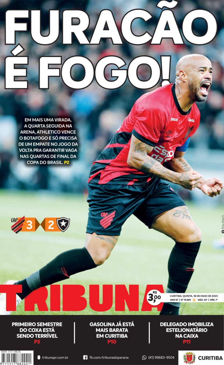 Capa do dia 18/05/23