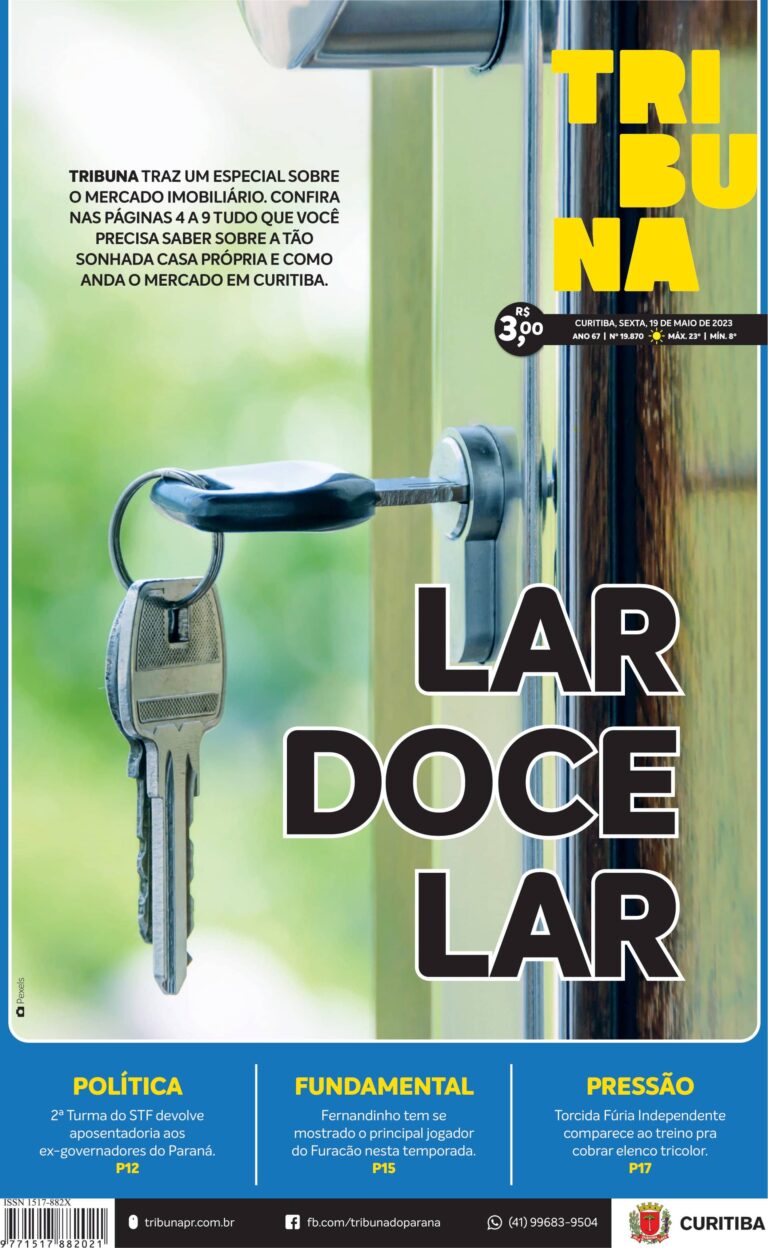 Capa do dia 19/05/23