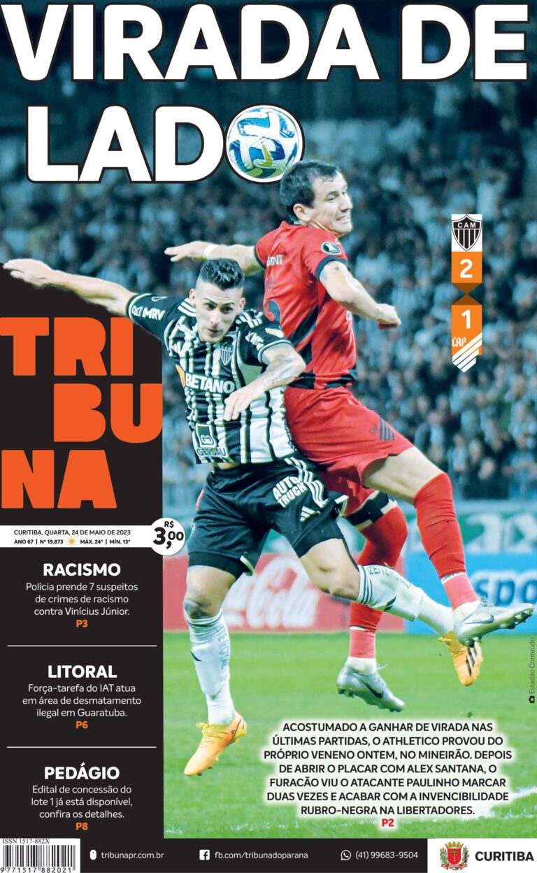 Capa do dia 24/05/23