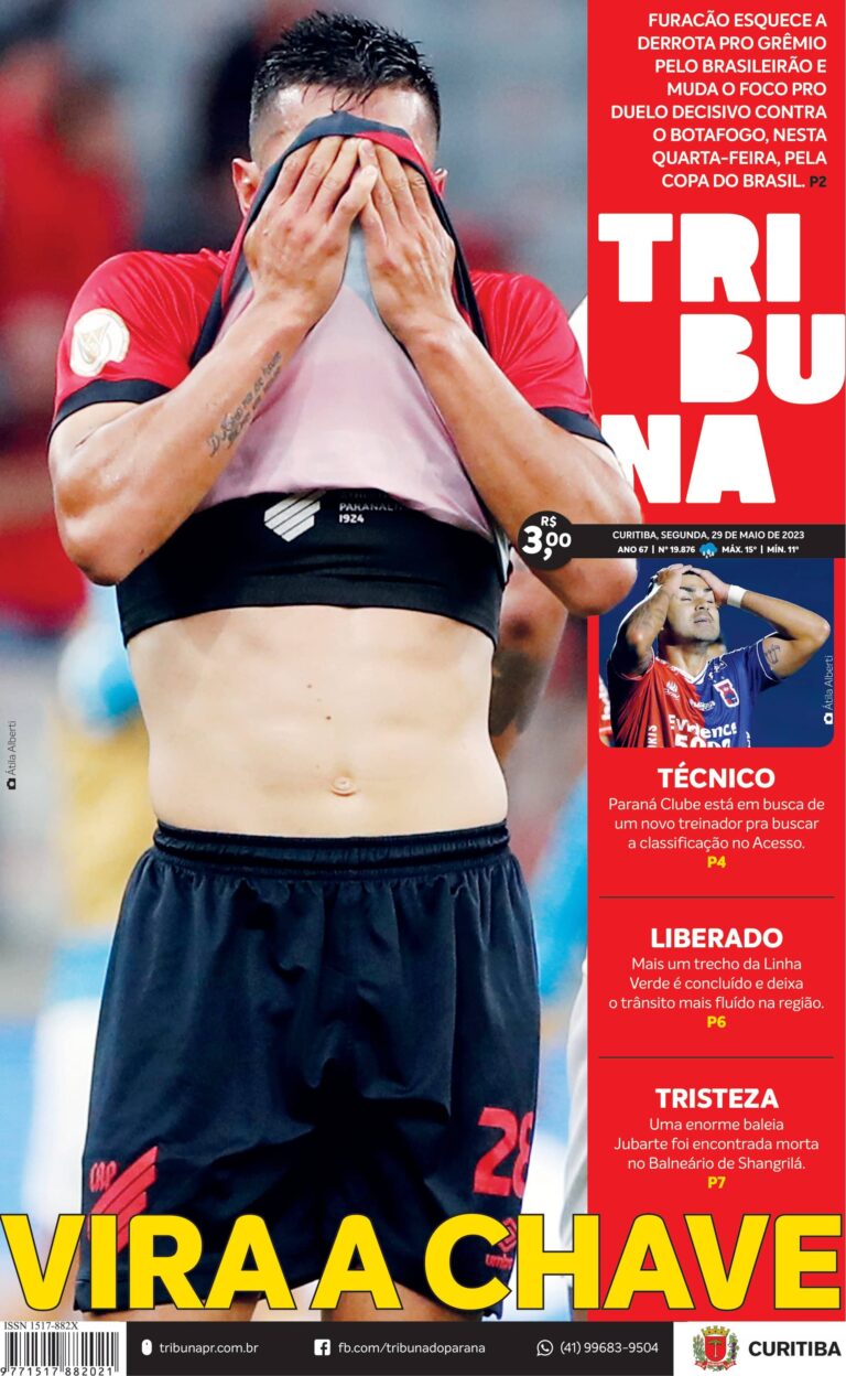 Capa do dia 29/05/23