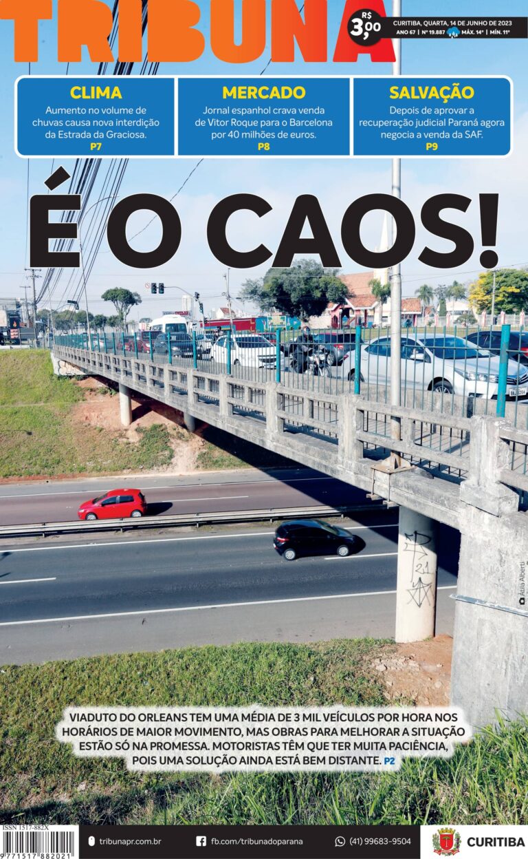 Capa do dia 14/06/23