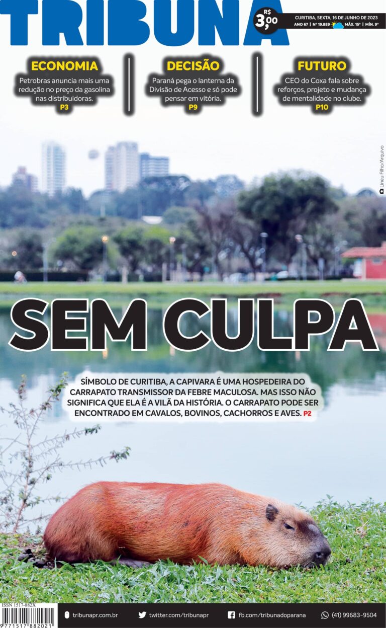 Capa do dia 16/06/23