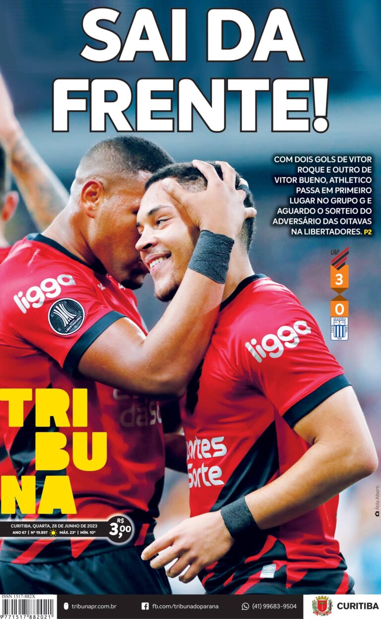 Capa do dia 28/06/23