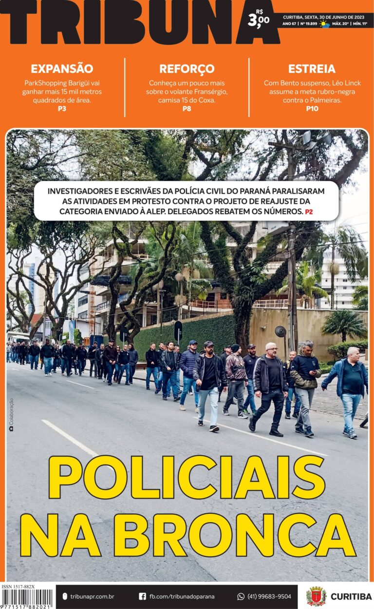 Capa do dia 30/06/23