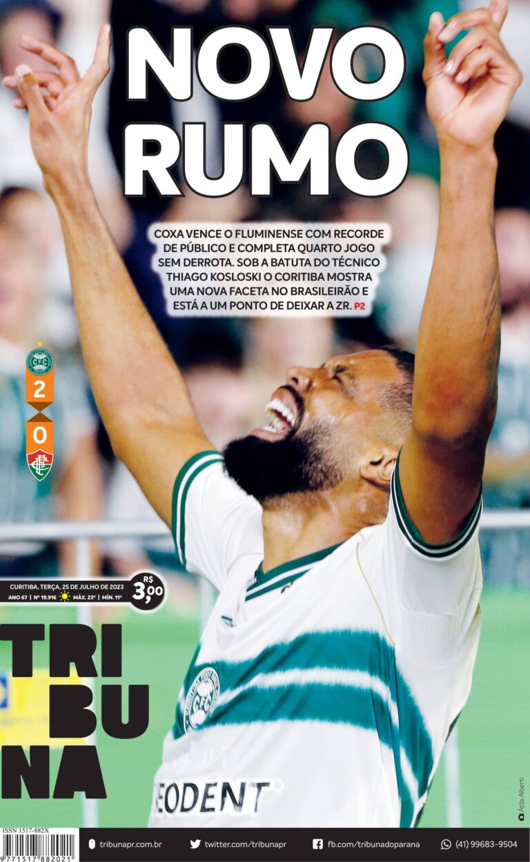 Capa do dia 25/07/23