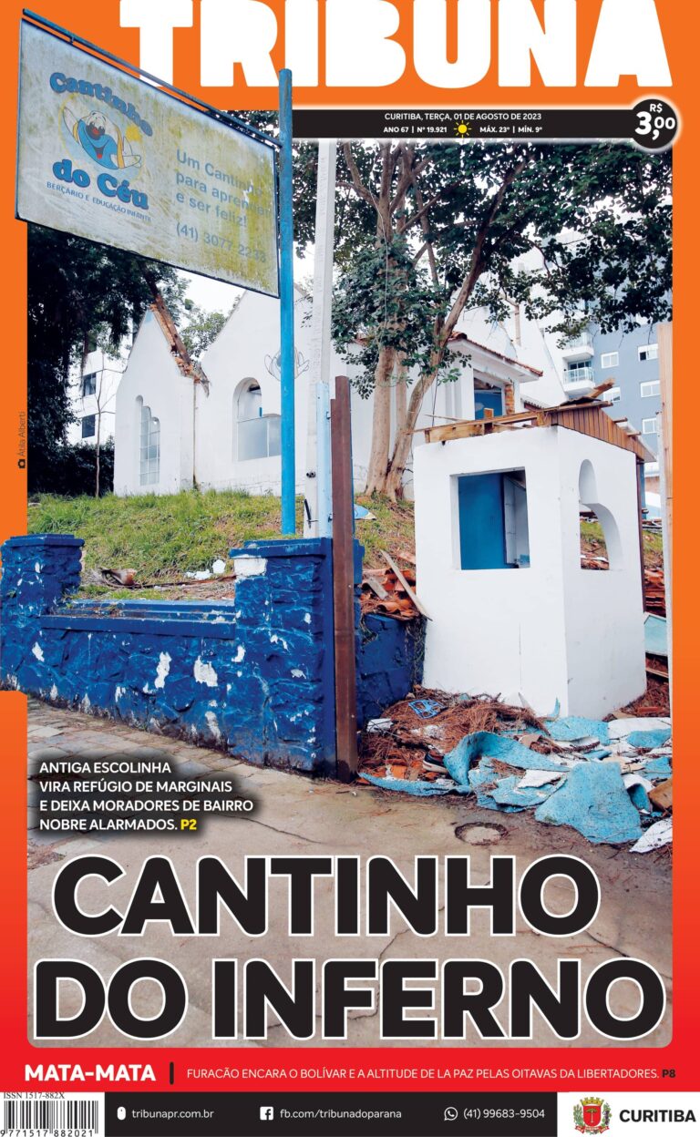 Capa do dia 1º/08/23