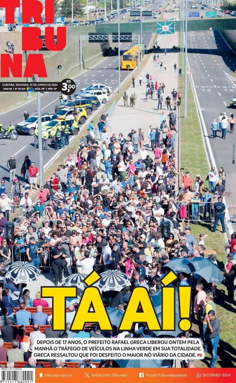 Capa do dia 10/06/24