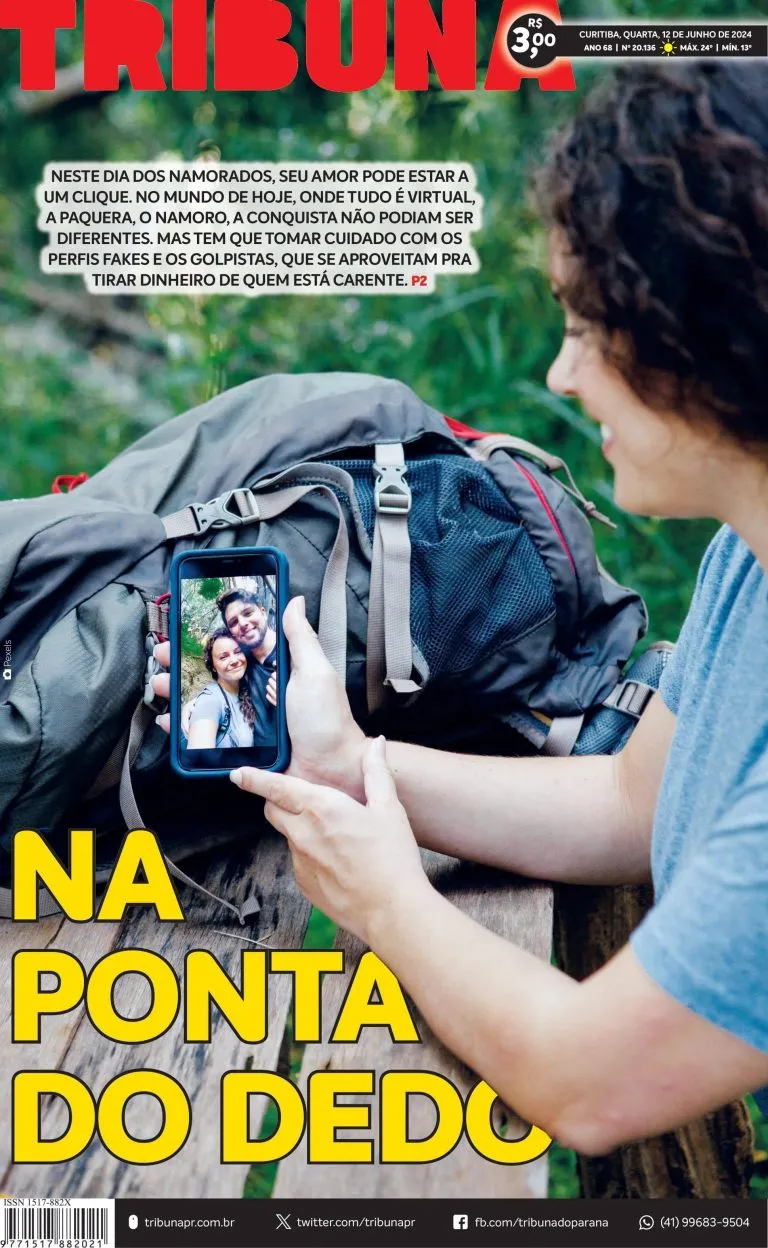 Capa do dia 12/06/24