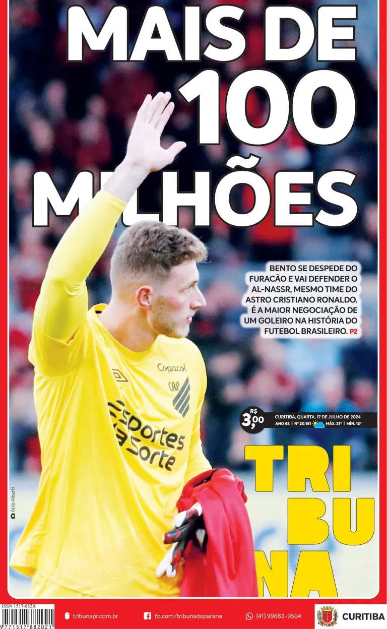 Capa do dia 1707/24