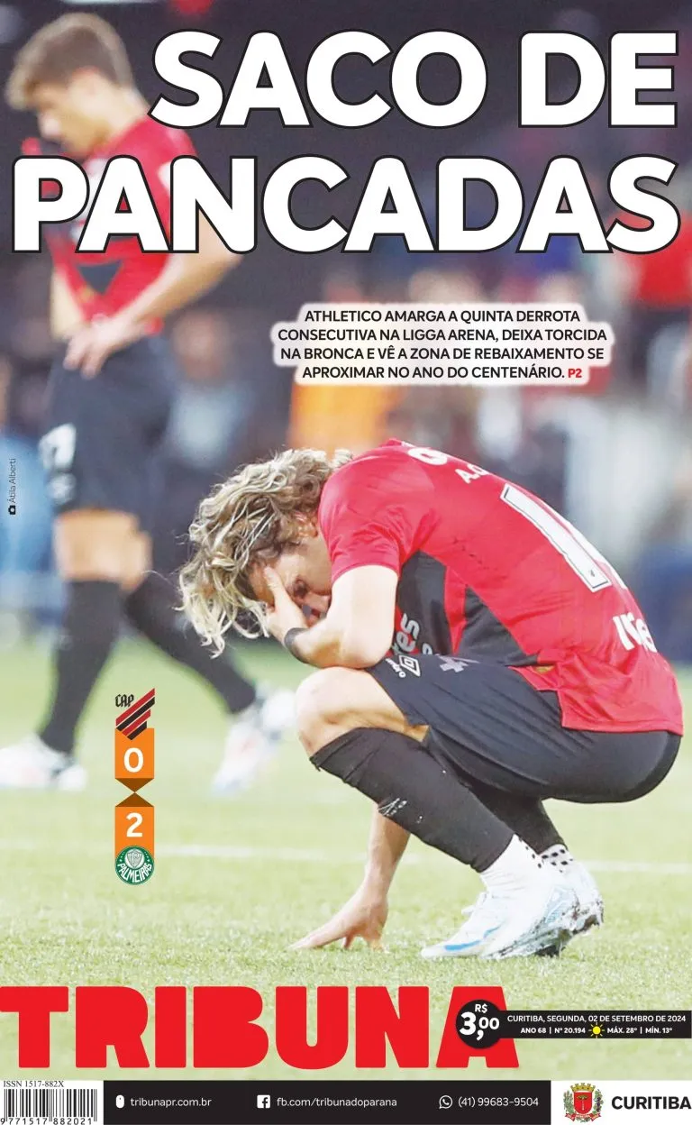 Capa do dia 02/09/24