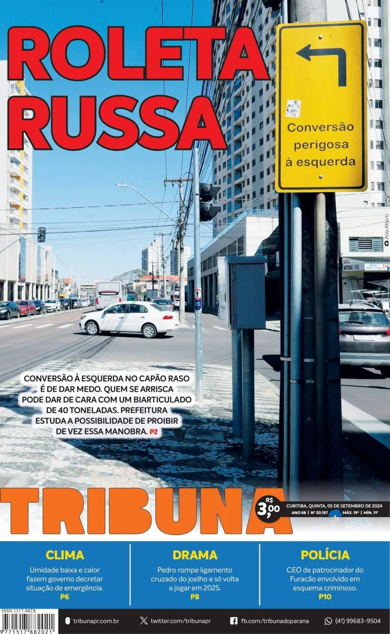 Capa do dia 05/09/24