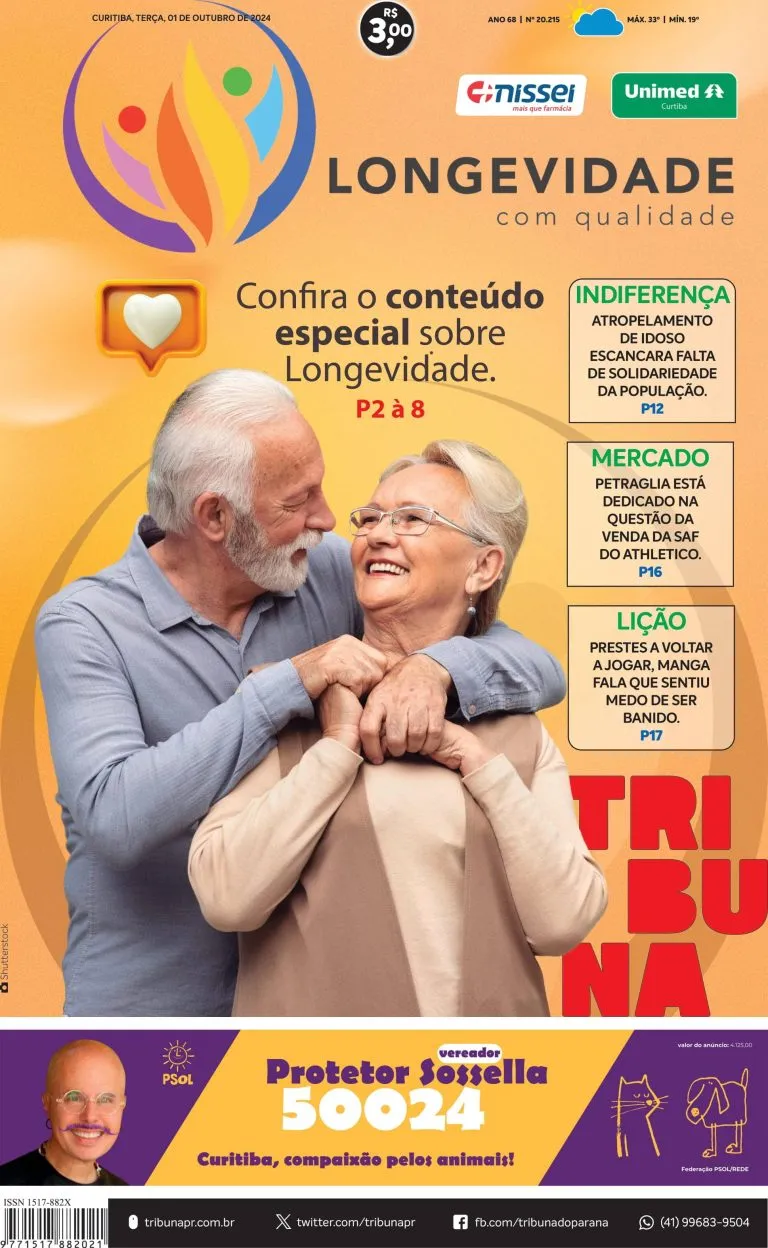 Capa do dia 01/10/24