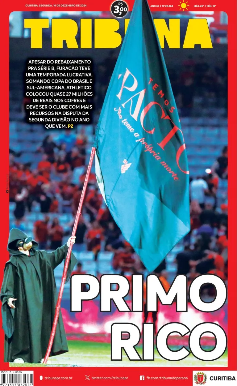 Capa do dia 16/12/24