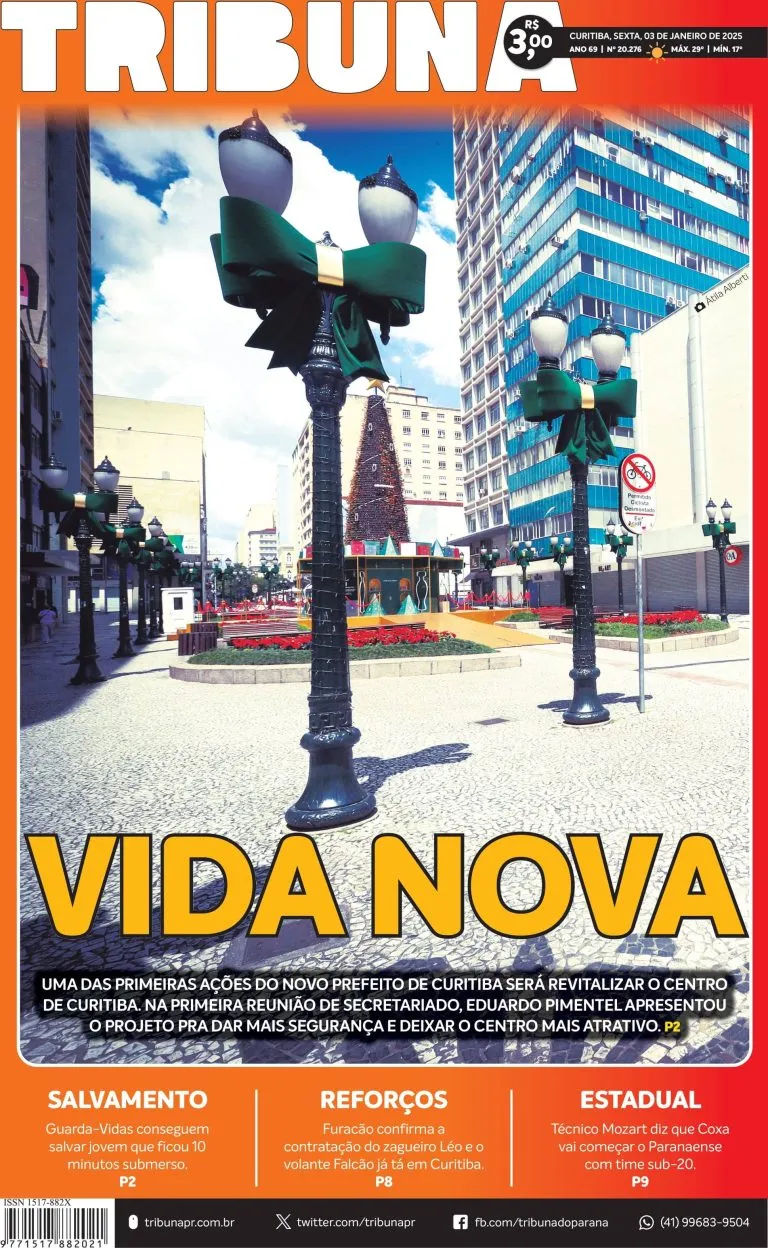 Capa do dia 03/01/24