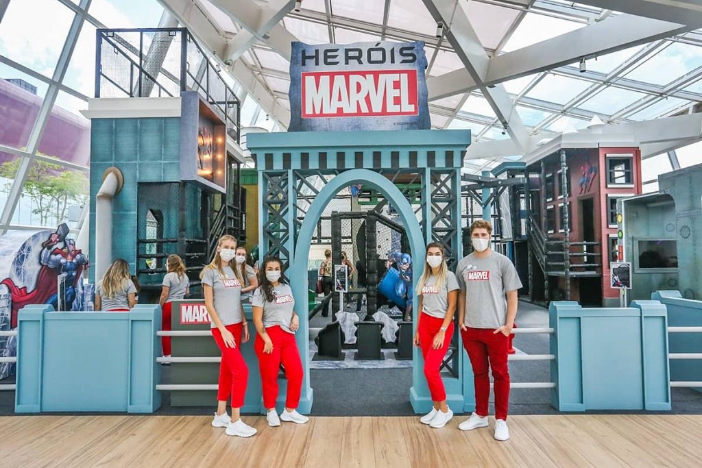 Shopping de Curitiba tem atividades infantis "Heróis da Marvel"; confira a programação