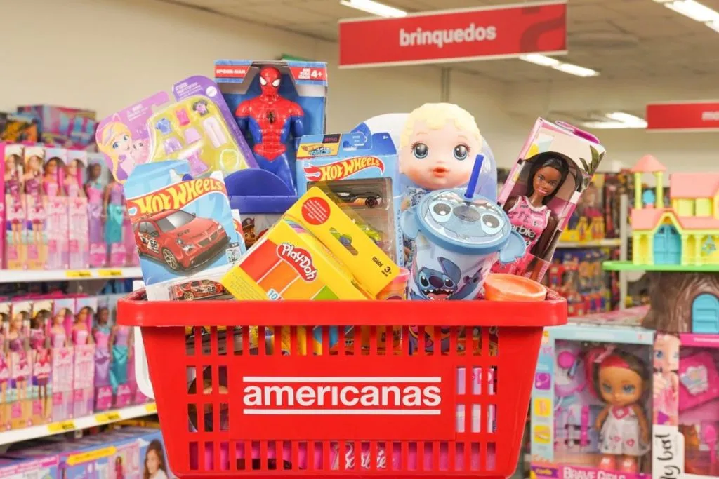 Dia das Crianças na Americanas tem brinquedos a partir de R$ 9,99